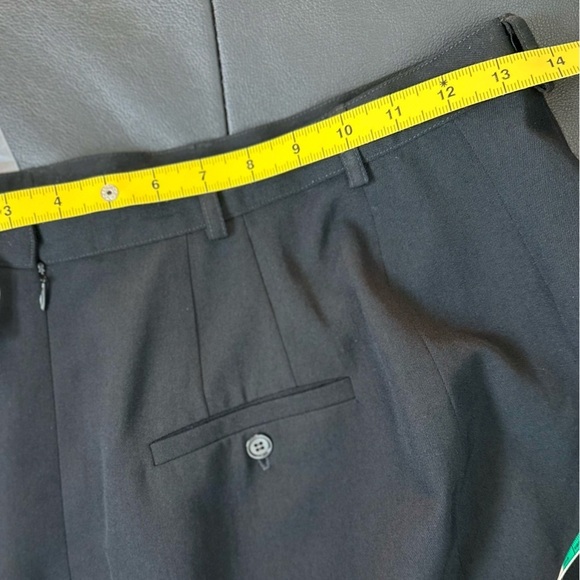 🅽🅴🆆 Vintage Austin Reed Lisa maxi black 100% wool skirt with back pocket, 8 - Picture 16 of 17